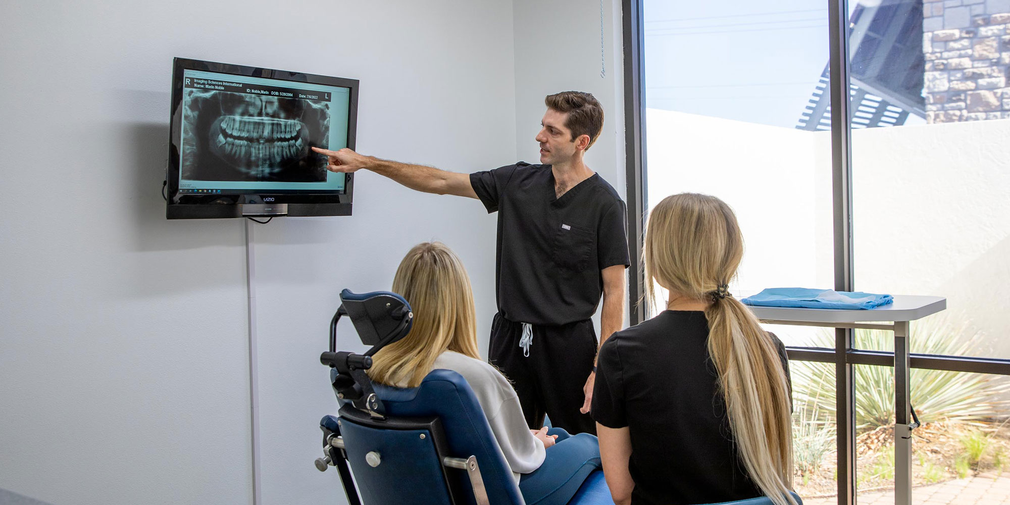 doctor talking about surgical orthodontics